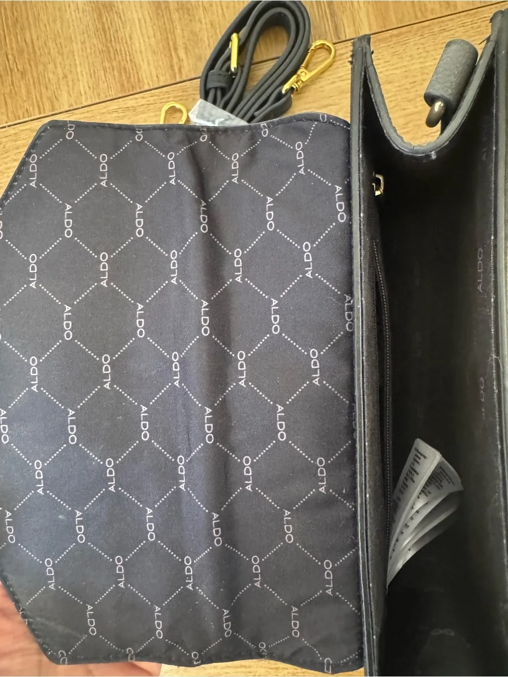 ALDO Black Crossbody Bag - Sleek Everyday Carry